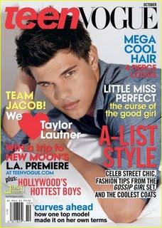 Taylor Lautner sera en couverture du prochain Teen Vogue