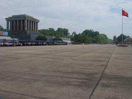 mausolée ho chi minh, août 2009 mausolée ho chi minh