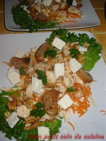 Salade d'inspiration coleslaw