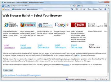 Windows 7 E sans IE est enterré Windows 7 E sans IE est enterré