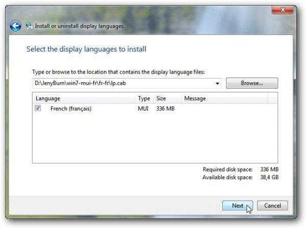 Tutoriel comment installer le pack MUI fr-fr