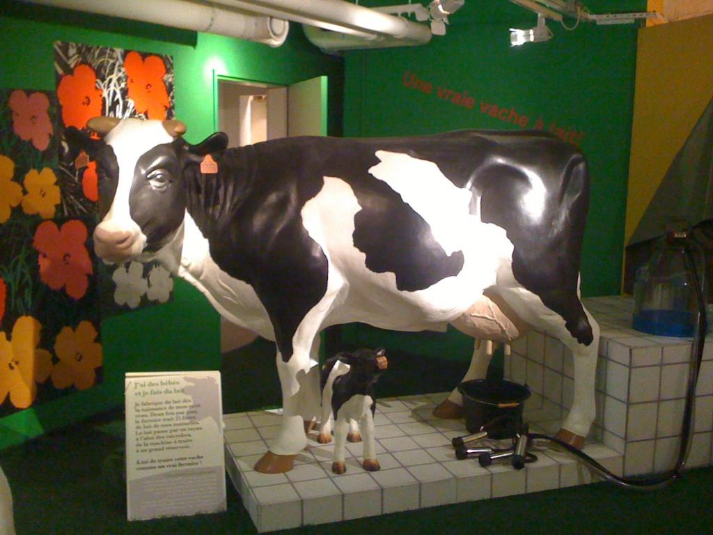 La vache de Mr Warhol au Musée en Herbe