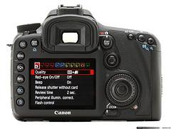 Canon EOS 7D rear