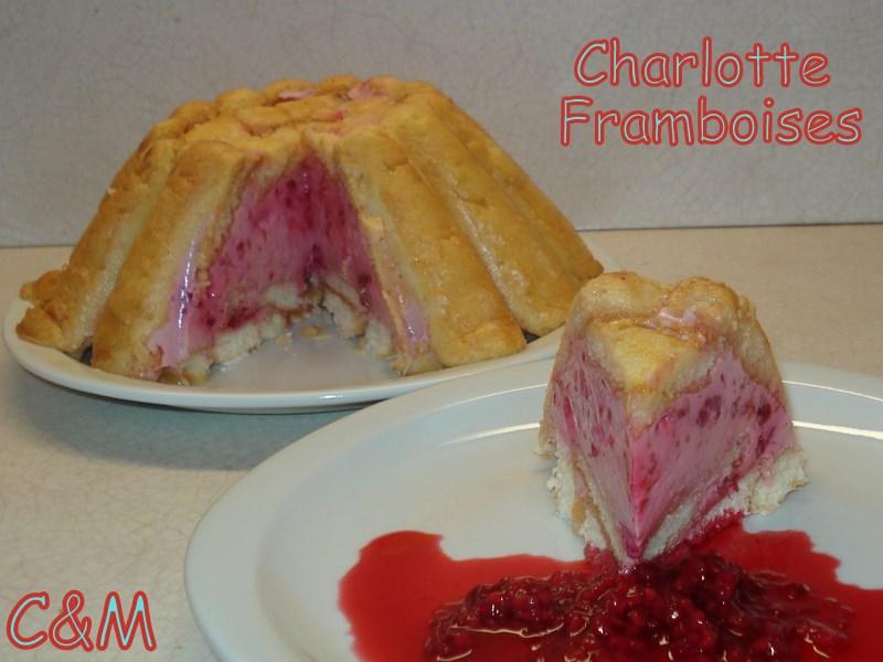 Charlotte framboise Charlotte framboise