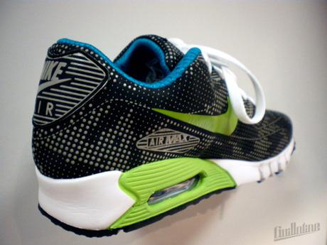 NIKE SPORTSWEAR - SPRING 2010 - AIR MAX 90 CURRENT MOIRE ND ELECTRIC GREEN