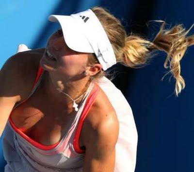 Je supporte Maria Kirilenko au U.S Open