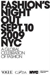 The Fashion's night out - 10 septembre 2009