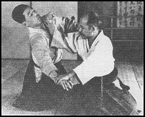 Tsuki avec le poing en Aïkido
