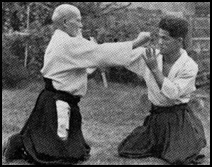Tsuki avec le poing en Aïkido