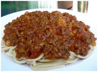 Sauce spaghetti aux boulettes italiennes.