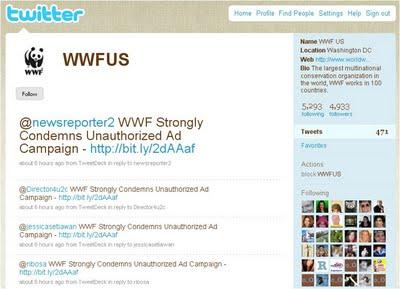 Pub: Le danger des publicités non-officielles (WWF et Sprite)