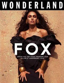 [couv] Megan Fox pour Wonderland Magazine