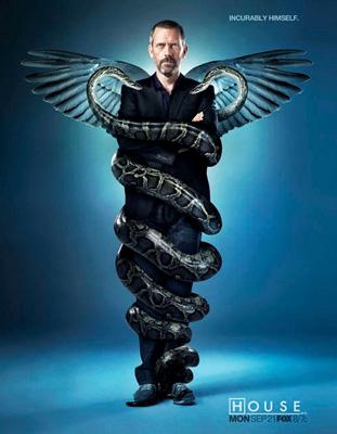 Dr House saison 6 ... Hugh Laurie fait la promo en photo !!