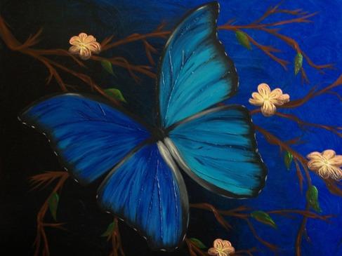 Raib / Jben beldi et tag bleu du Blog Lakbira31 http://grandquebec.com/upl-files/papillon_bleu.JPG