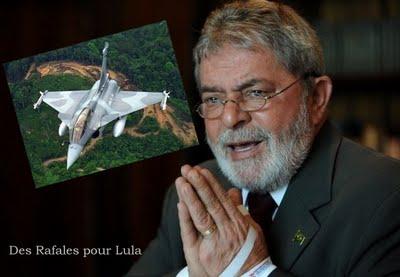 Des Rafales pour Lula