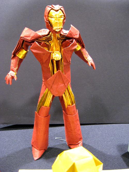 Iron Man Origami Modèle
