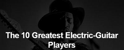 Les 10 plus grands guitaristes électriques Les 10 plus grands guitaristes électriques