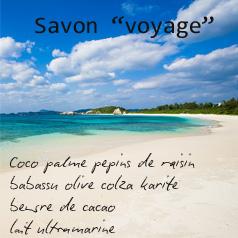Savon “voyage”