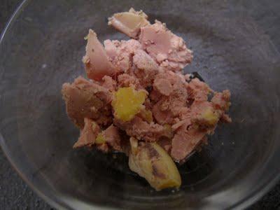 Verrine de foie gras aux figues rôties et biscuit à la cannelle