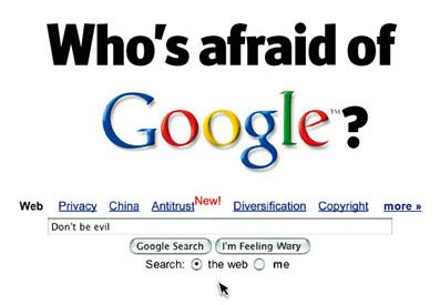 Comment Google défend ses intérêts stratégiques à Washington et à Bruxelles ? who's-afraid-google
