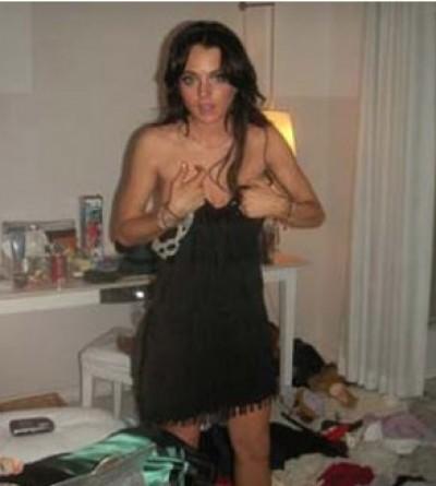 lindsay1 Le coulage commence!