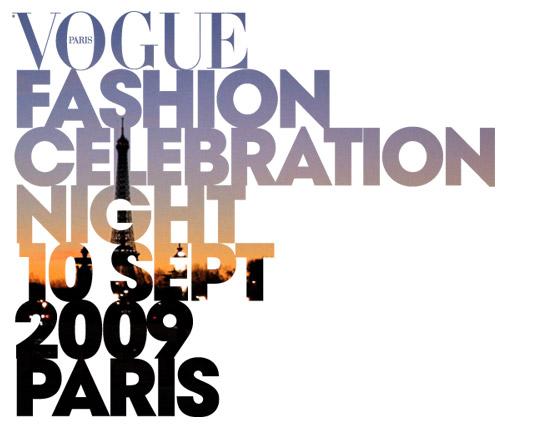 Vogue Fashion Celebration Night le 10 Septembre 2009 à Paris : Soirée Vogue sur toute lAvenue Montaigne Post image for Vogue Fashion Celebration Night le 10 Septembre 2009 à Paris : Soirée Vogue sur toute l’Avenue Montaigne