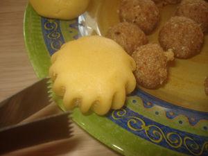 Halwat chahda (sablés façon ruche d'abeilles aux loukoums et cacahuètes) halwa_chahda_2