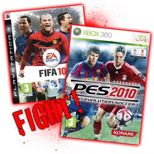 Fifa 2010 contre PES 2010 - EA Sports vs Konami PESFIFA.jpg