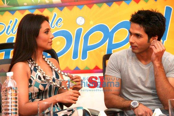 Film 'Dil Bole Hadippa!'s media meet, Rani Mukherjee, Shahid Kapoor Rani & Shahid parlent de Dil Bole Hadippa