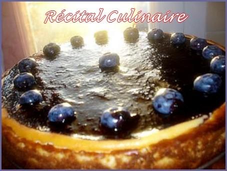 Cheesecake aux bleuets, oh oui !!!