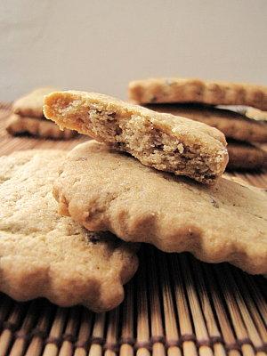 BISCUITS SABLÉS À LA PÂTE DE HARICOTS ROUGES (AZUKI) ET GINGEMBRE