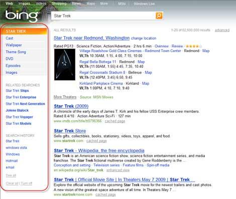 Bing : soyez 1er dans les catégories de recherche