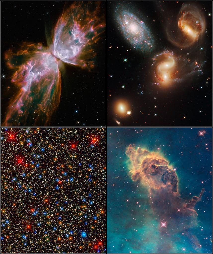 Nouvelles images du télescope Hubble