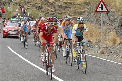 Foto Vuelta a Espana 2009 tappa 12 Almeria - Alto de Velefique