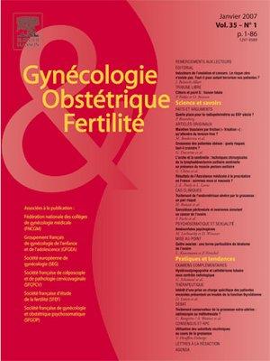 Journal de gynécologie obstétrique