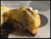 Mini muffins à la confiture de framboises et de myrtilles