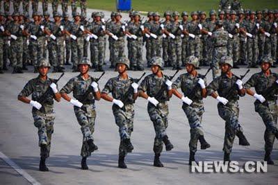 La santé mentale des soldats chinois et le 60° anniversaire de la RPC