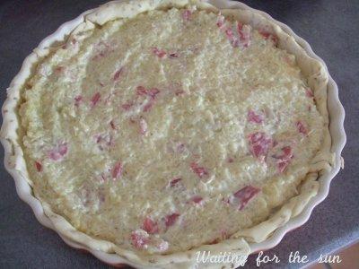 ≈ QUICHE OIGNONS BACON ET COMTÉ ≈ ≈ QUICHE OIGNONS BACON ET COMTÉ ≈