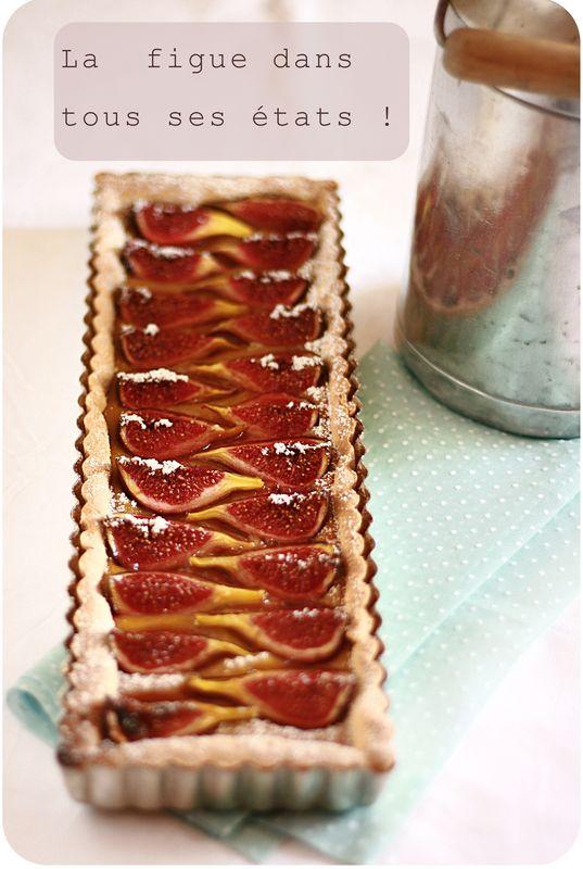 Tarte aux figues : une pincée de cannelle, un filet de miel, et on s'en va au 7 ème ciel ! Tarte_aux_figues_1