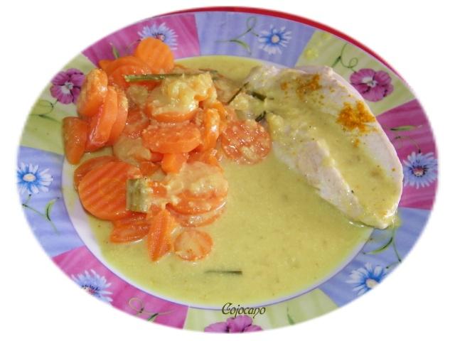 POULET AUX CAROTTES COCO CURRY POULET AUX CAROTTES COCO CURRY