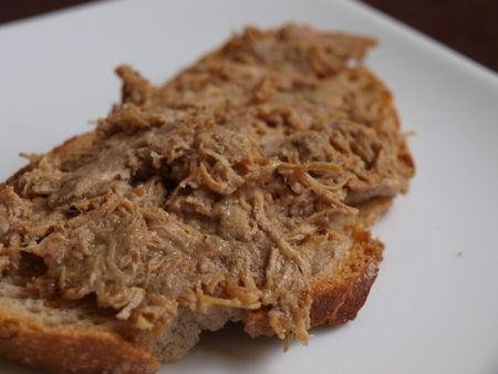 Rillettes rôties à la dinde (relativement allégées) 033