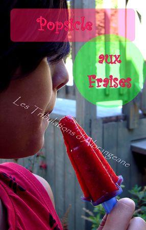Popsicle ou sucette glacée aux fraises DSC01639