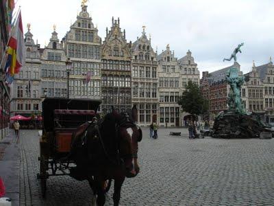 La grand place d'Anvers