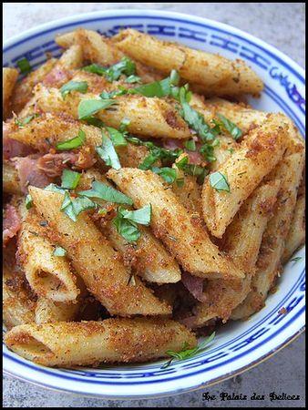 Penne_chapelure_grillee