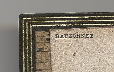 Bauzonnet au musée de Chantilly: reliures