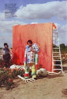 [couv] Tim Burton pour Harper's Bazaar