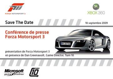 Forza Motorsport 3 face à la presse