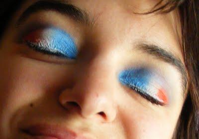 Concours de maquillage: Couleurs improbables, la proposition de Kristell