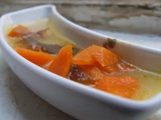 Soupe miso et carottes version Laurence Salomon, recette idéale lorsque l'on est malade...