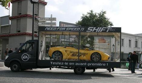 Need For Speed SHIFT : promotion à Paris